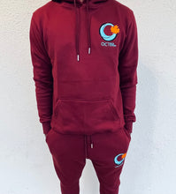 Load image into Gallery viewer, Signature Cranberry “O” Jogger Set

